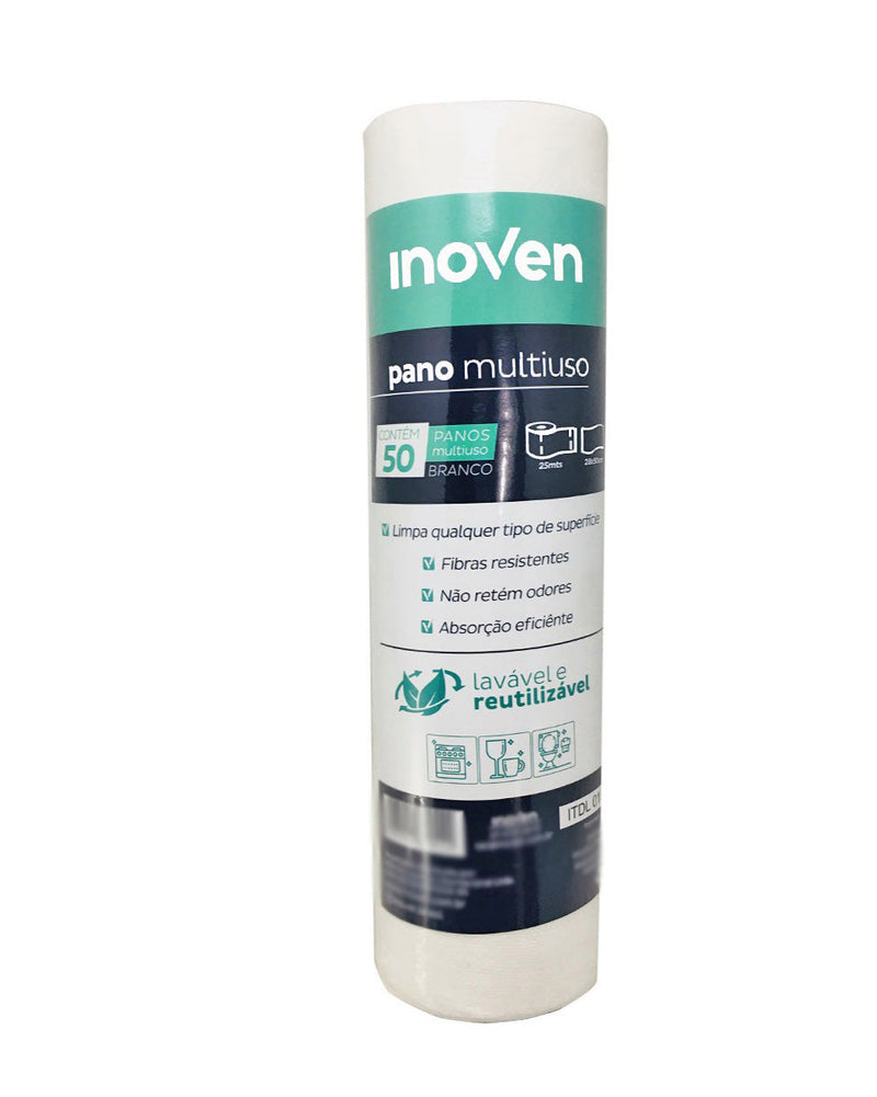 Pano Multiuso Perfex Inoven 28x50cm – Alta Absorção, Reutilizável e Versátil